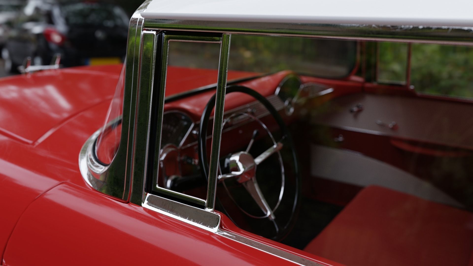 Chevrolet Bel Air 1955 3D model_2