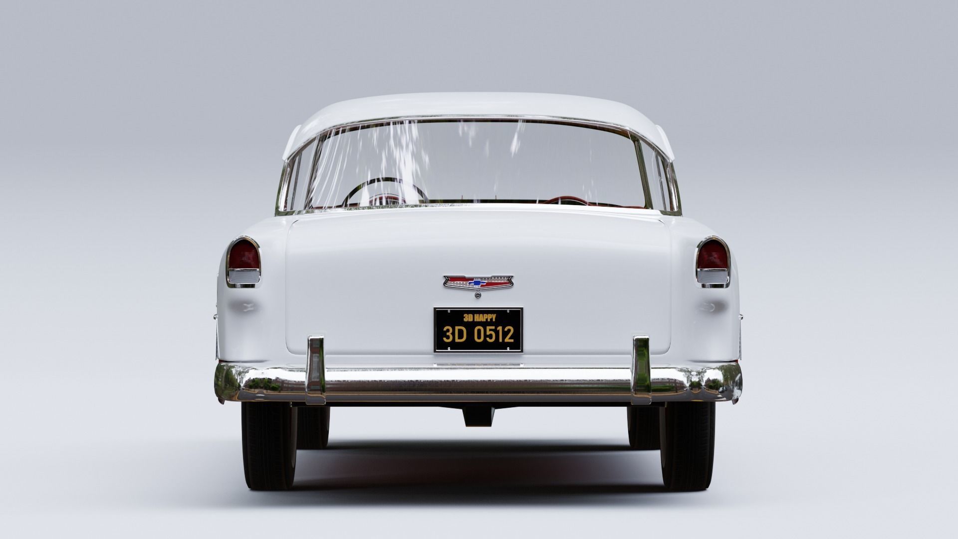 Chevrolet Bel Air 1955 3D model_6