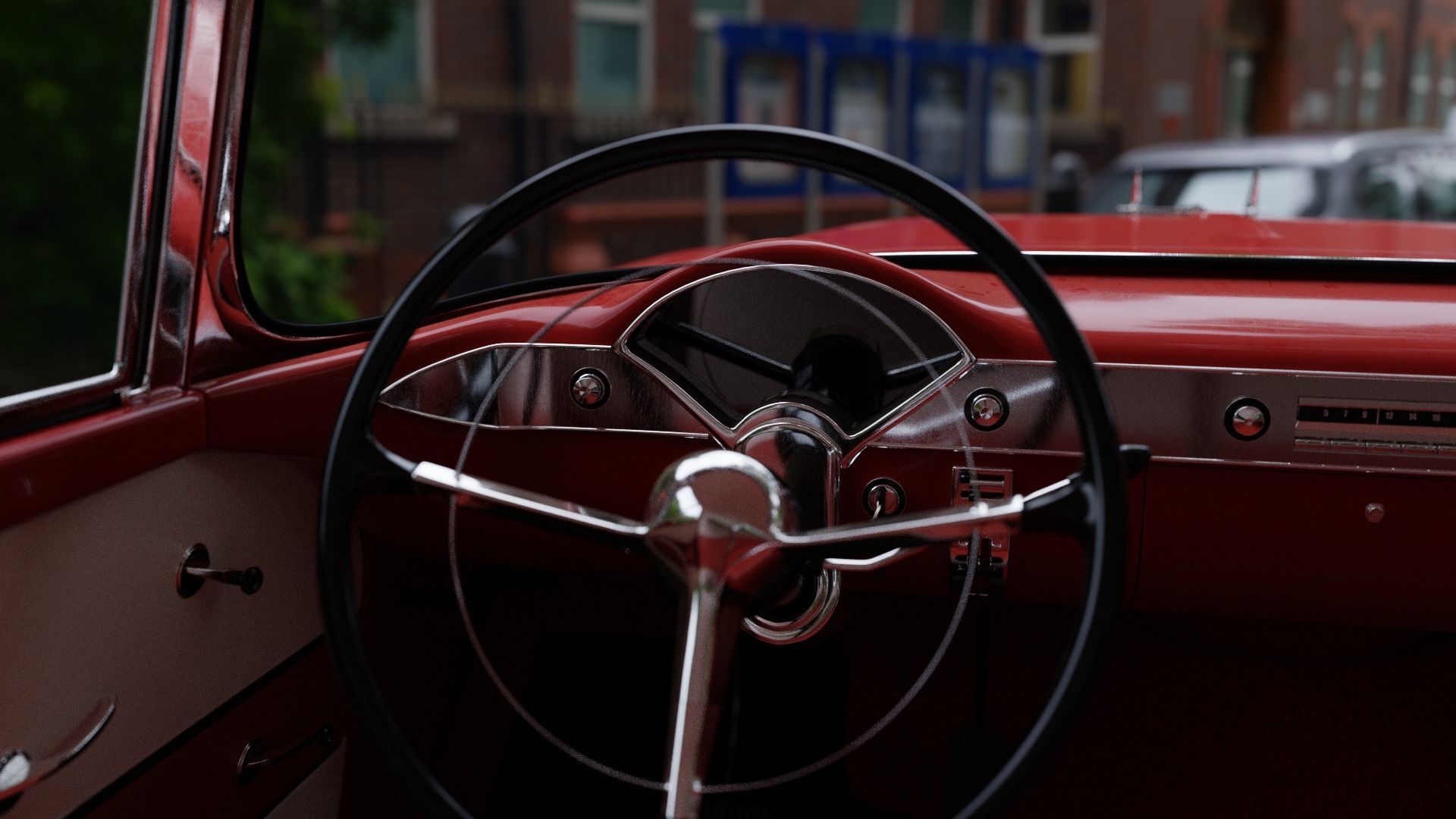 Chevrolet Bel Air 1955 3D model_1