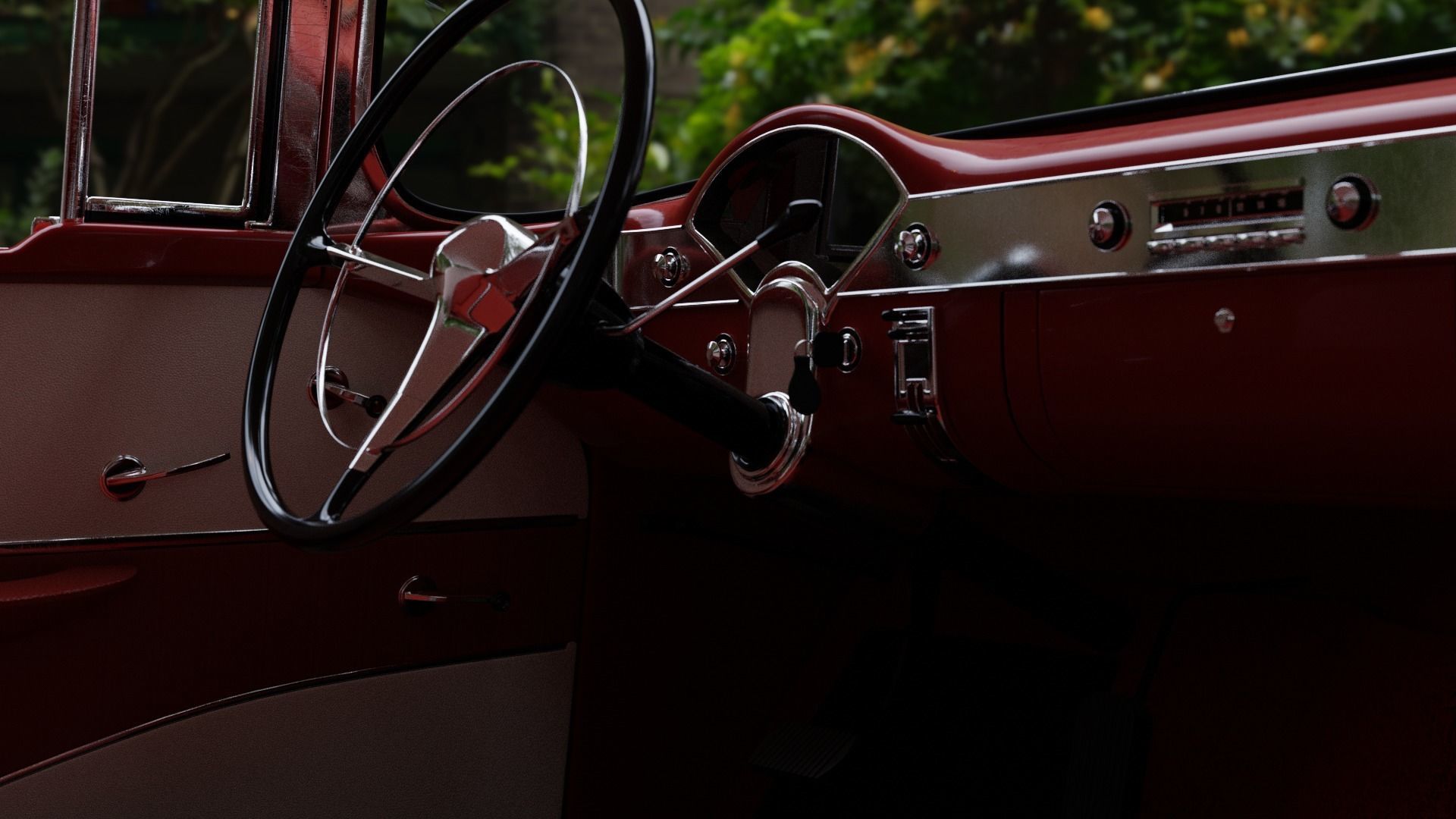 Chevrolet Bel Air 1955 3D model_12