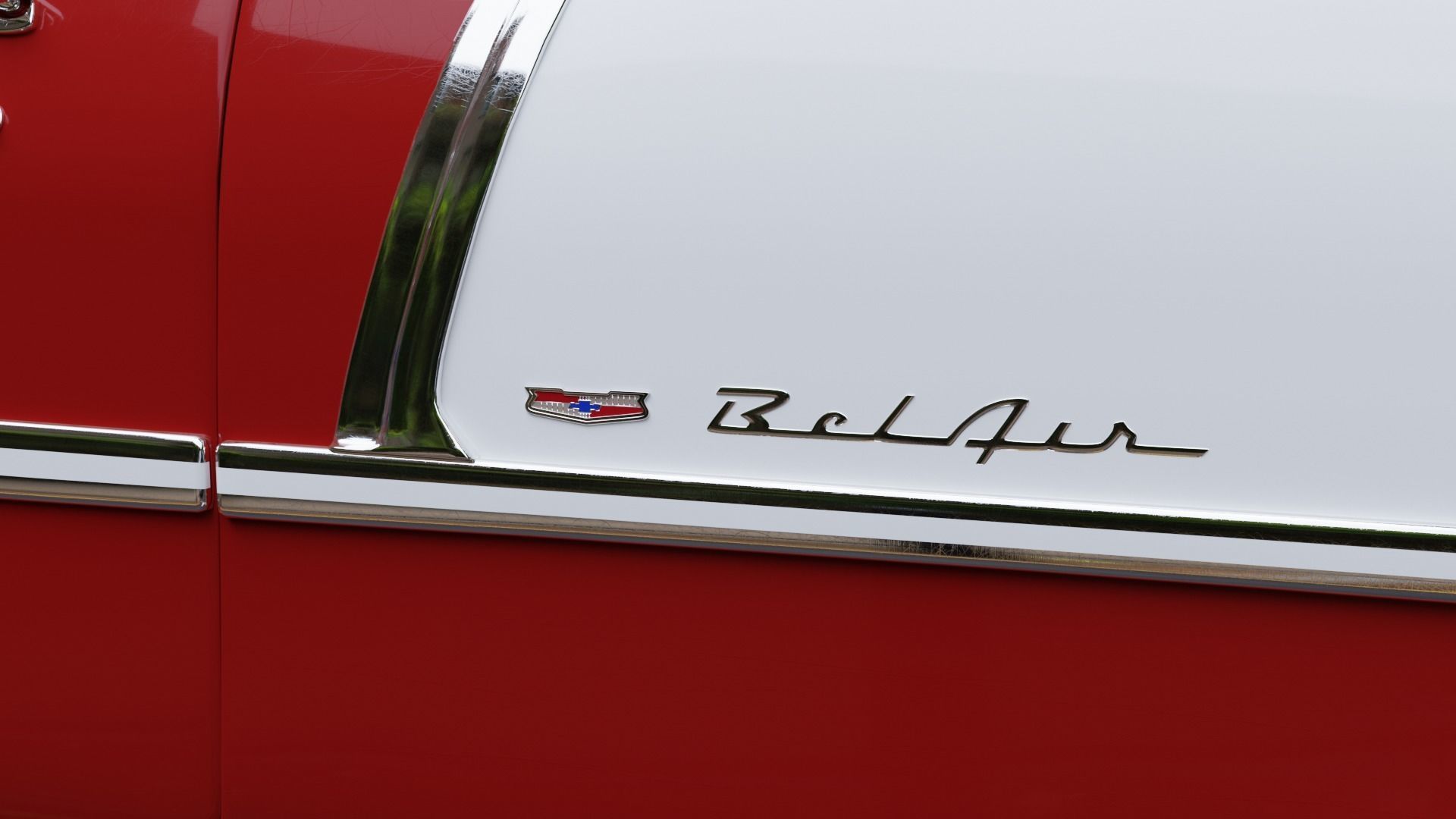 Chevrolet Bel Air 1955 3D model_9