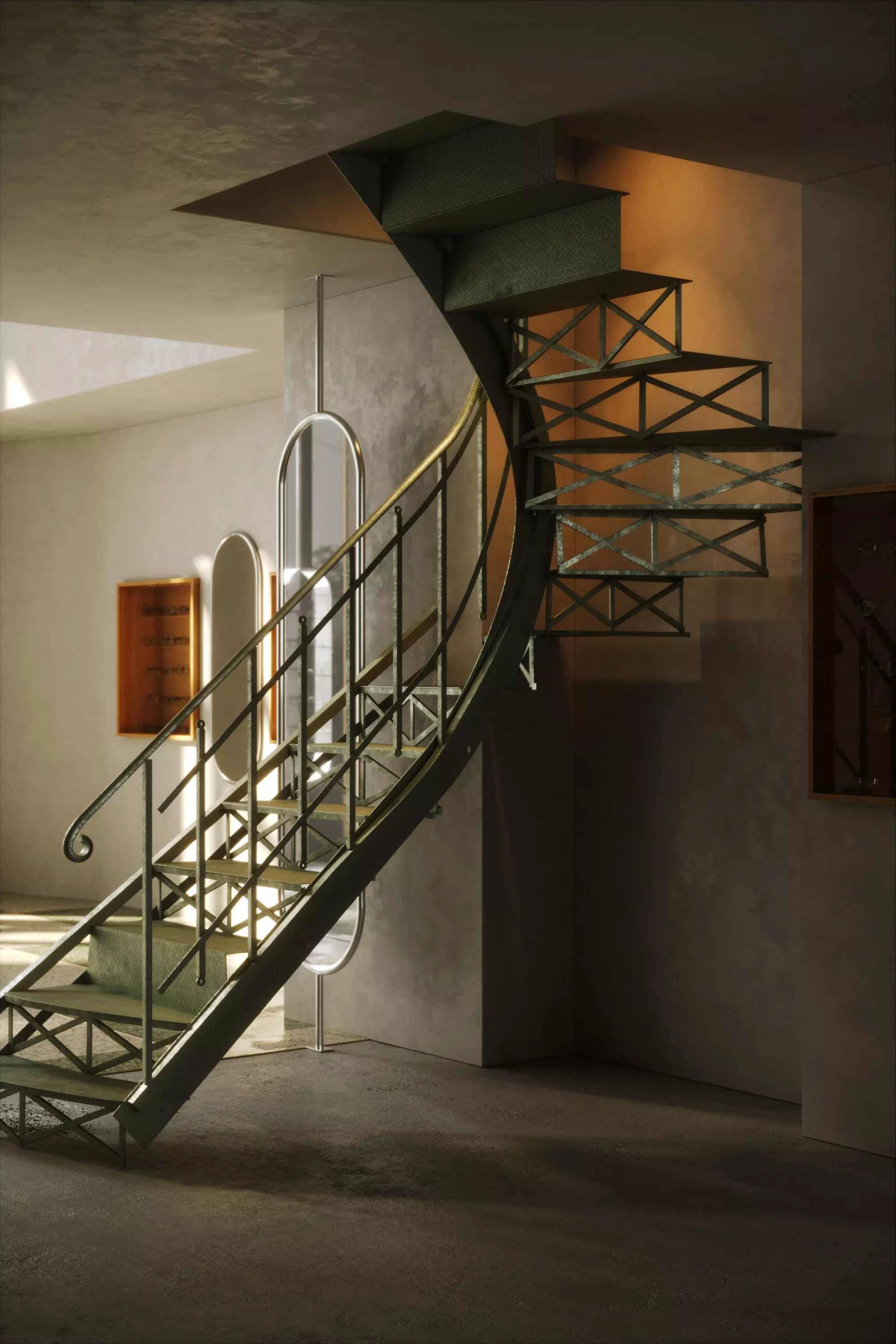 Optics store model 3D model_0