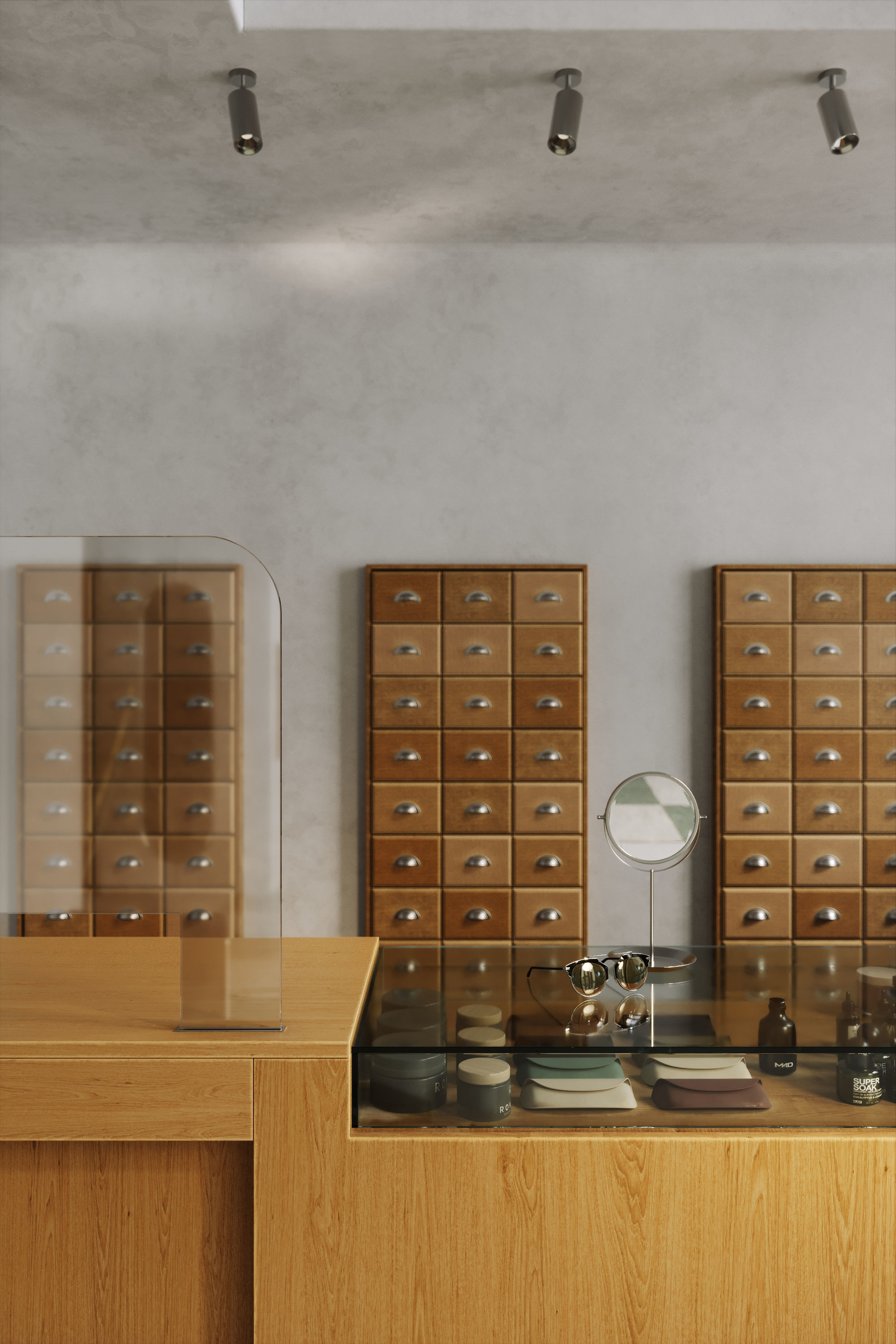 Optics store model 3D model_9