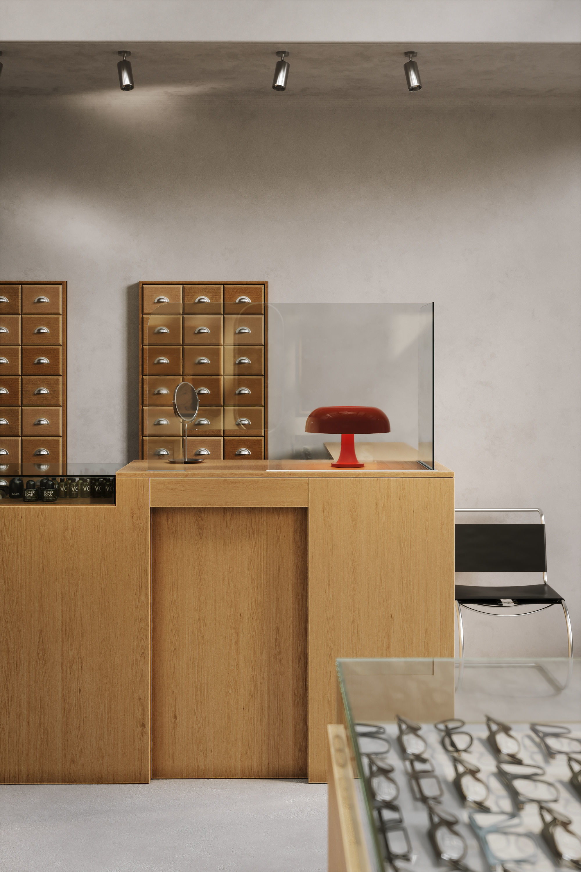 Optics store model 3D model_5