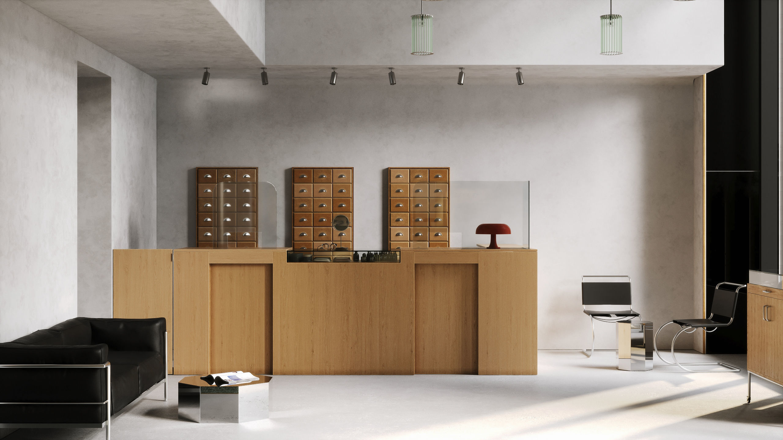 Optics store model 3D model_6