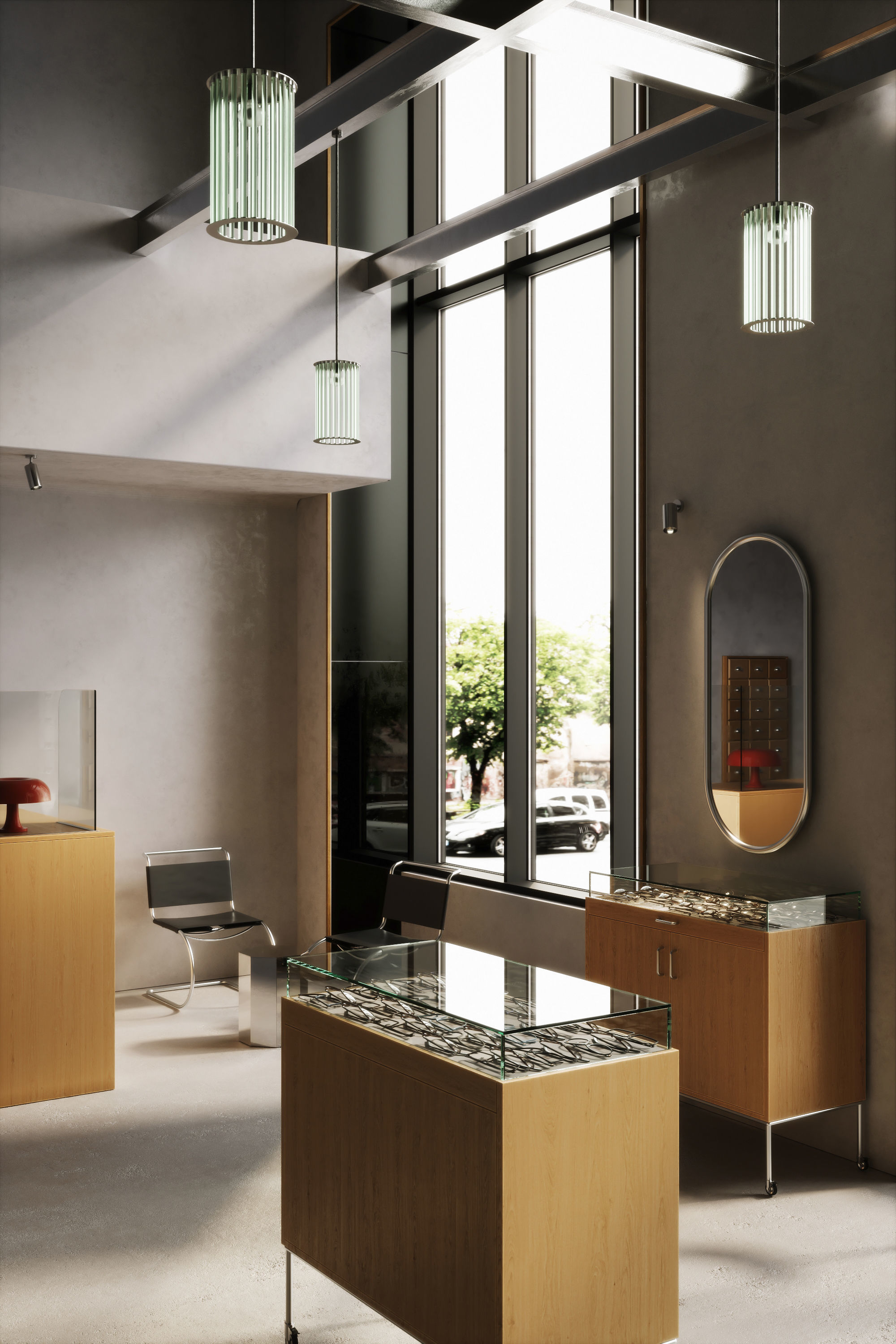 Optics store model 3D model_3