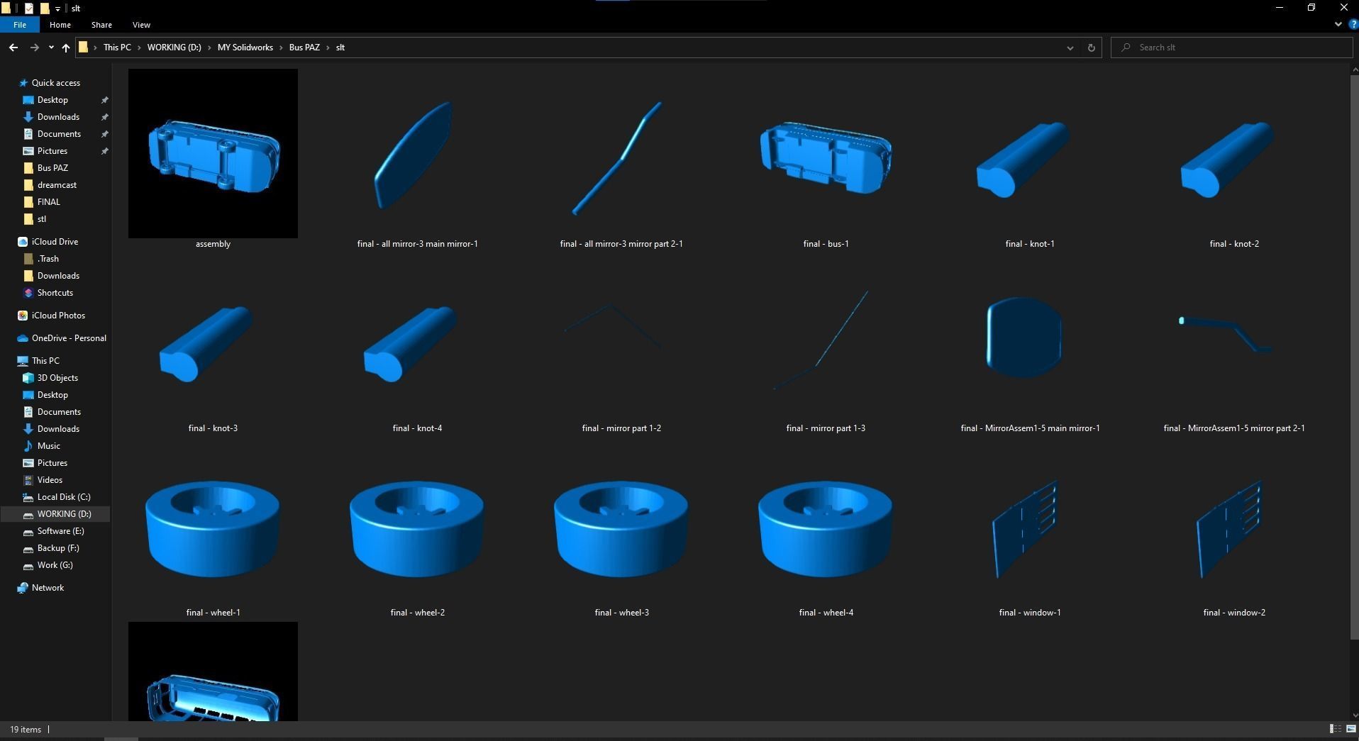 Bus PAZ 672 3D print model_5