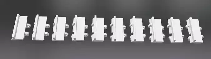 For Herpa Liebherr bull 734 tracks