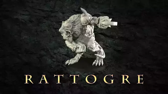 Rattogre 3D print model