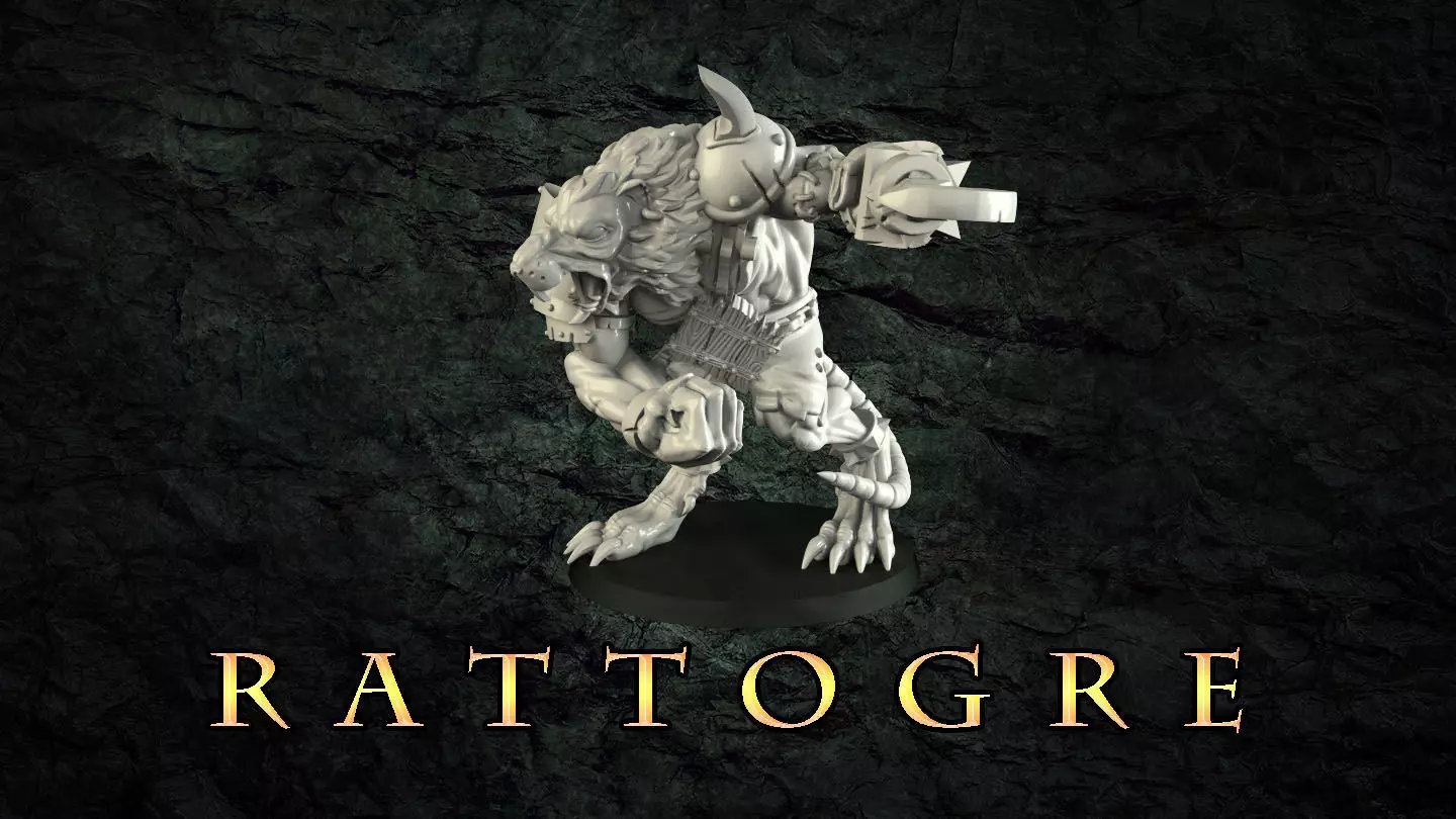 Rattogre 3D print model_0