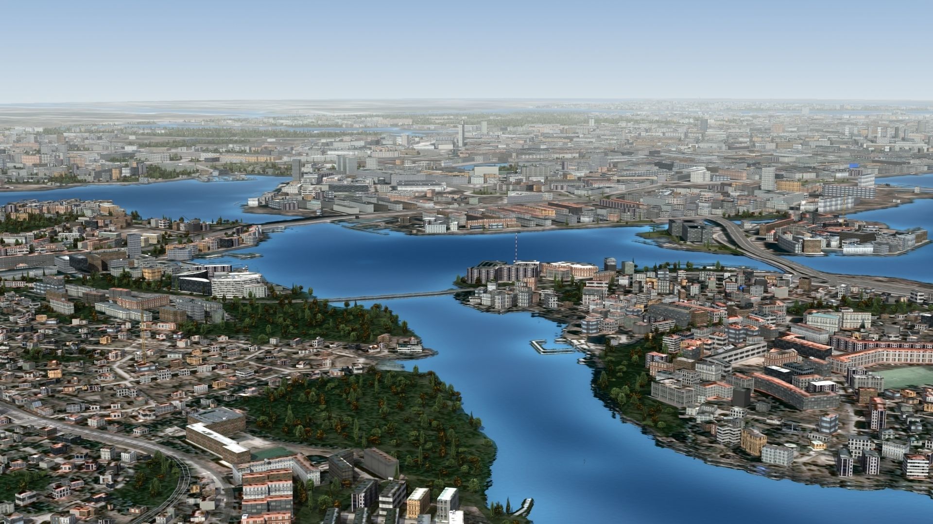 Stockholm Sweden Low-poly 3D model_14