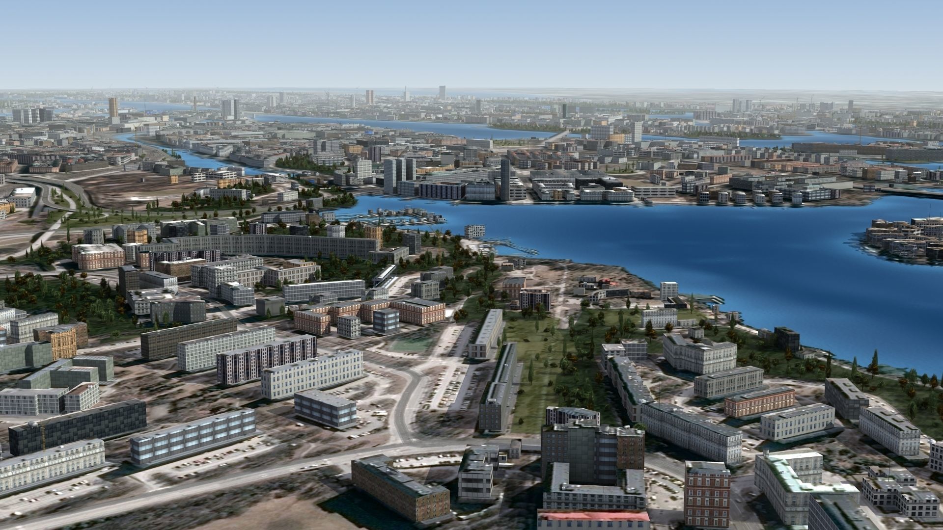 Stockholm Sweden Low-poly 3D model_15