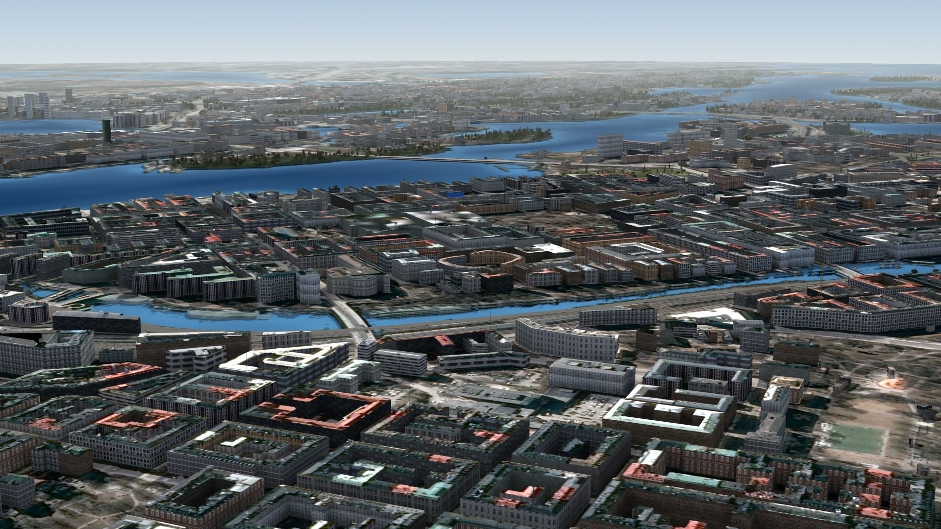 Stockholm Sweden Low-poly 3D model_22