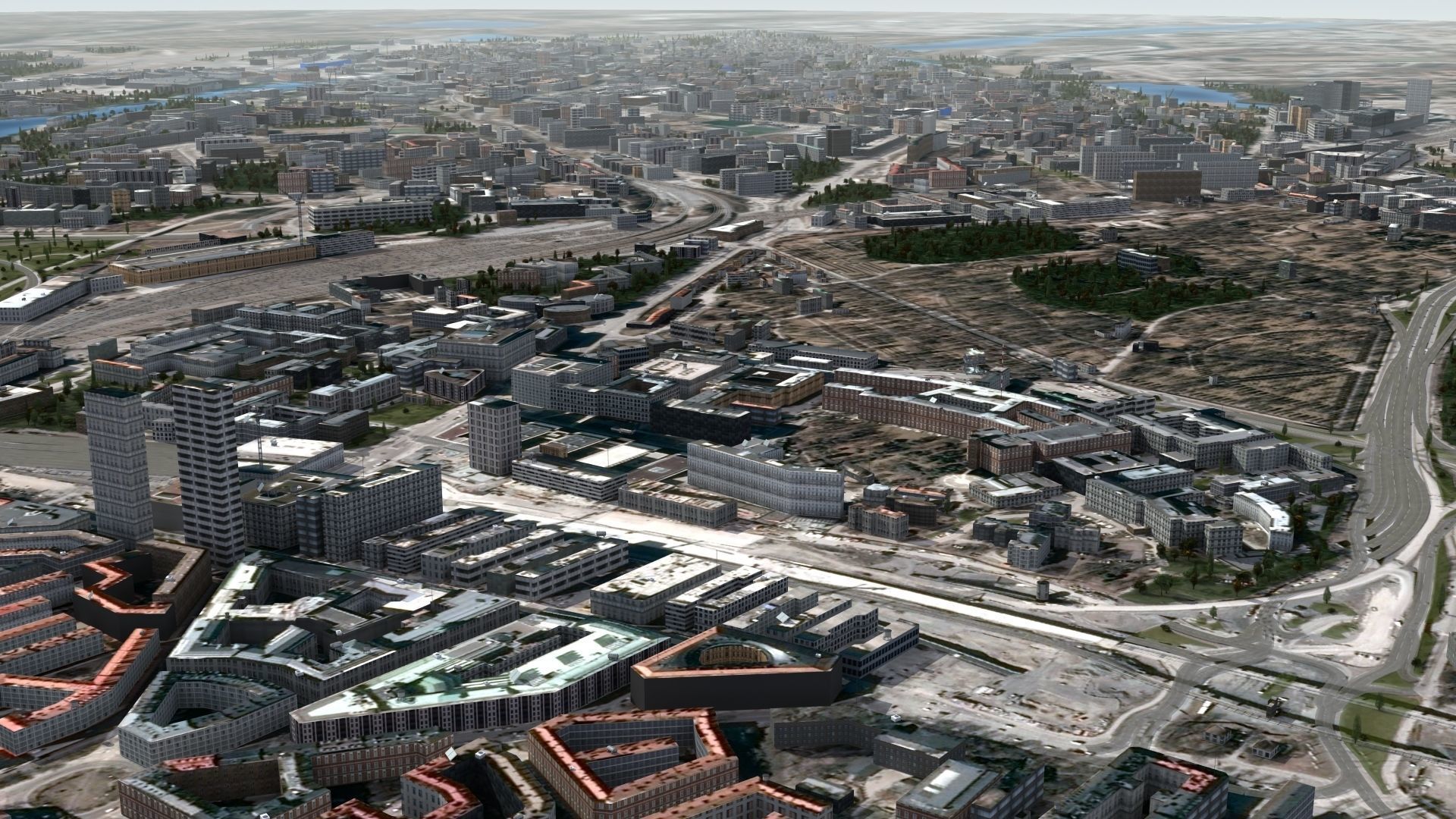 Stockholm Sweden Low-poly 3D model_25