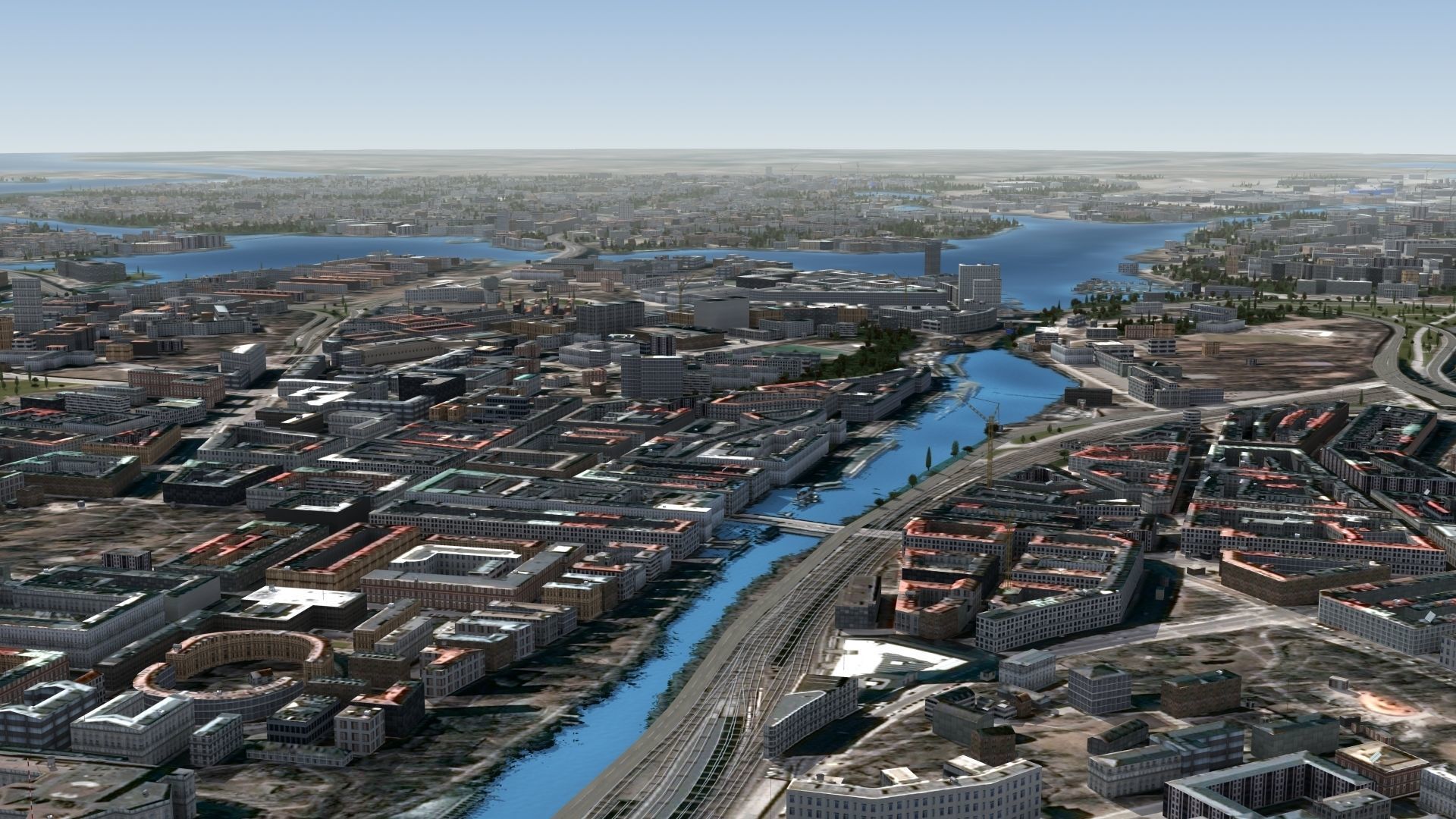 Stockholm Sweden Low-poly 3D model_18