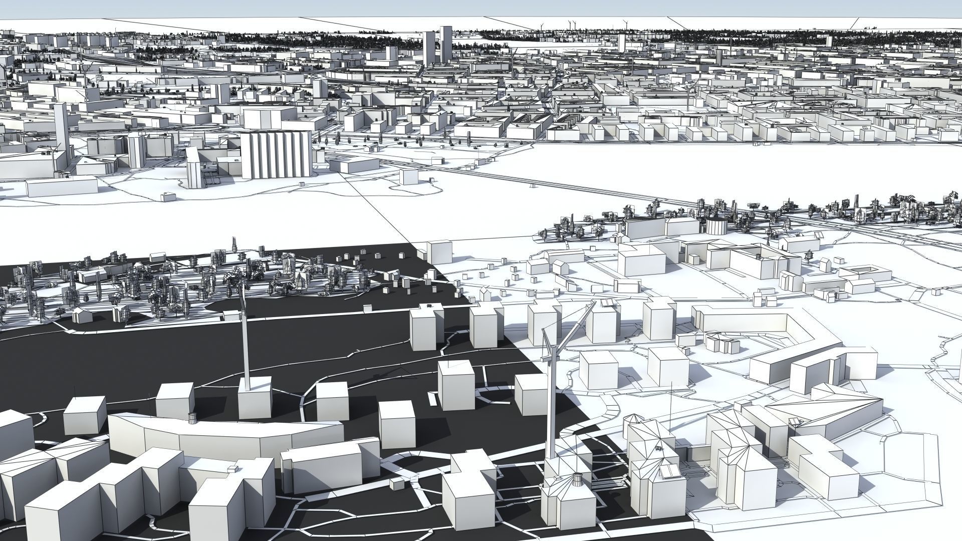 Stockholm Sweden Low-poly 3D model_32