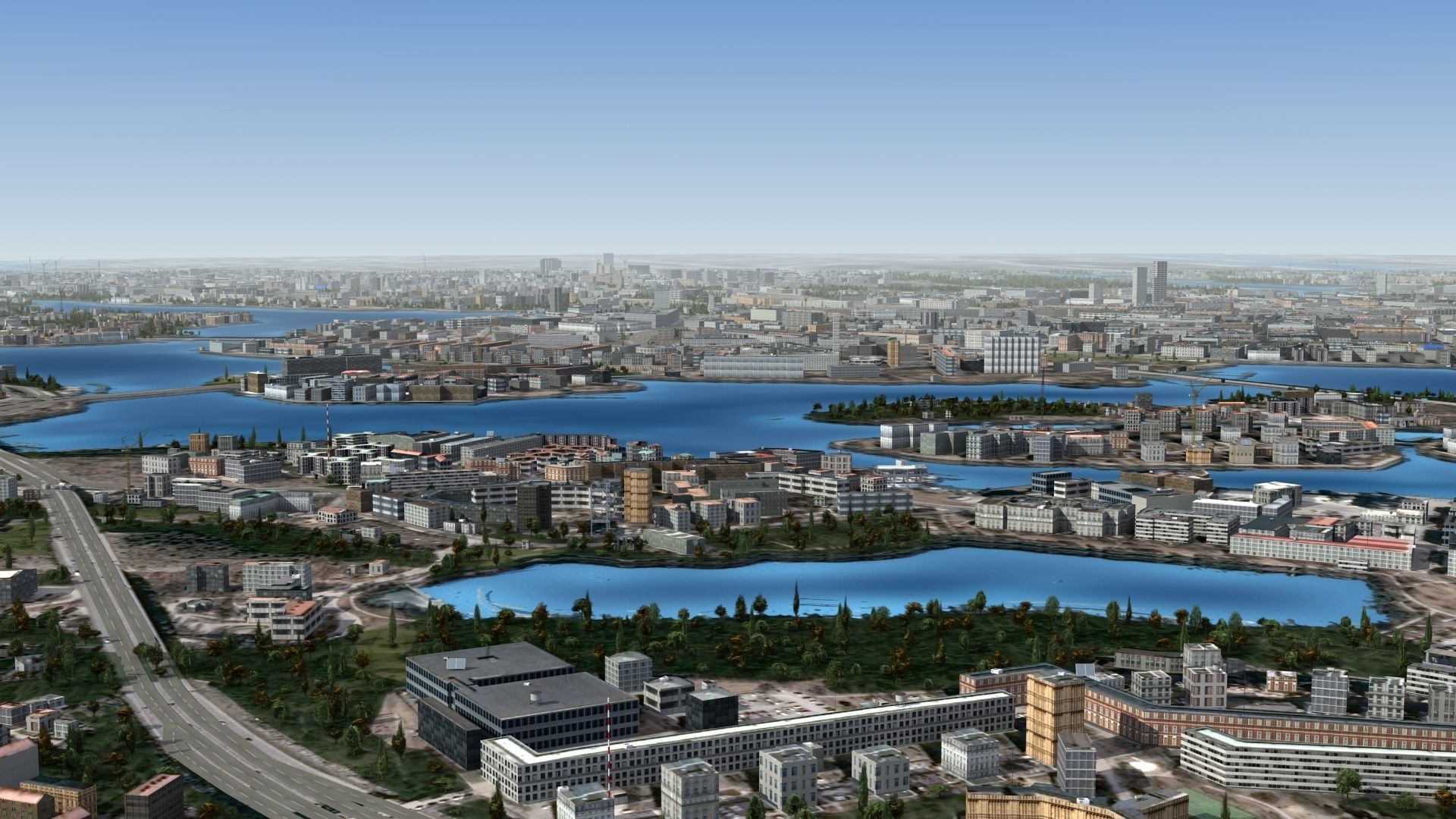 Stockholm Sweden Low-poly 3D model_17