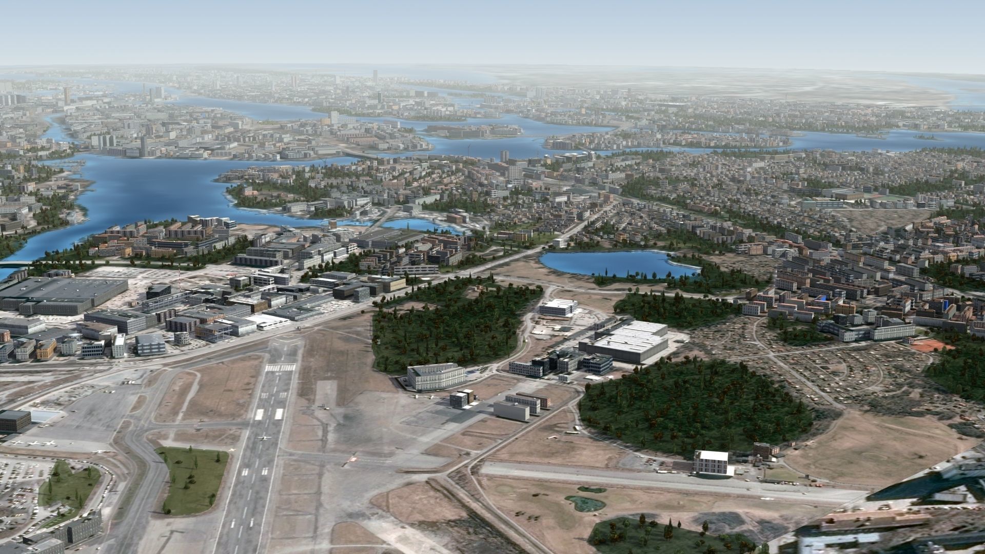 Stockholm Sweden Low-poly 3D model_3