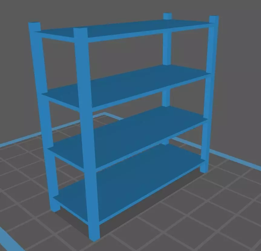 Small Rack Free 3D print model_0