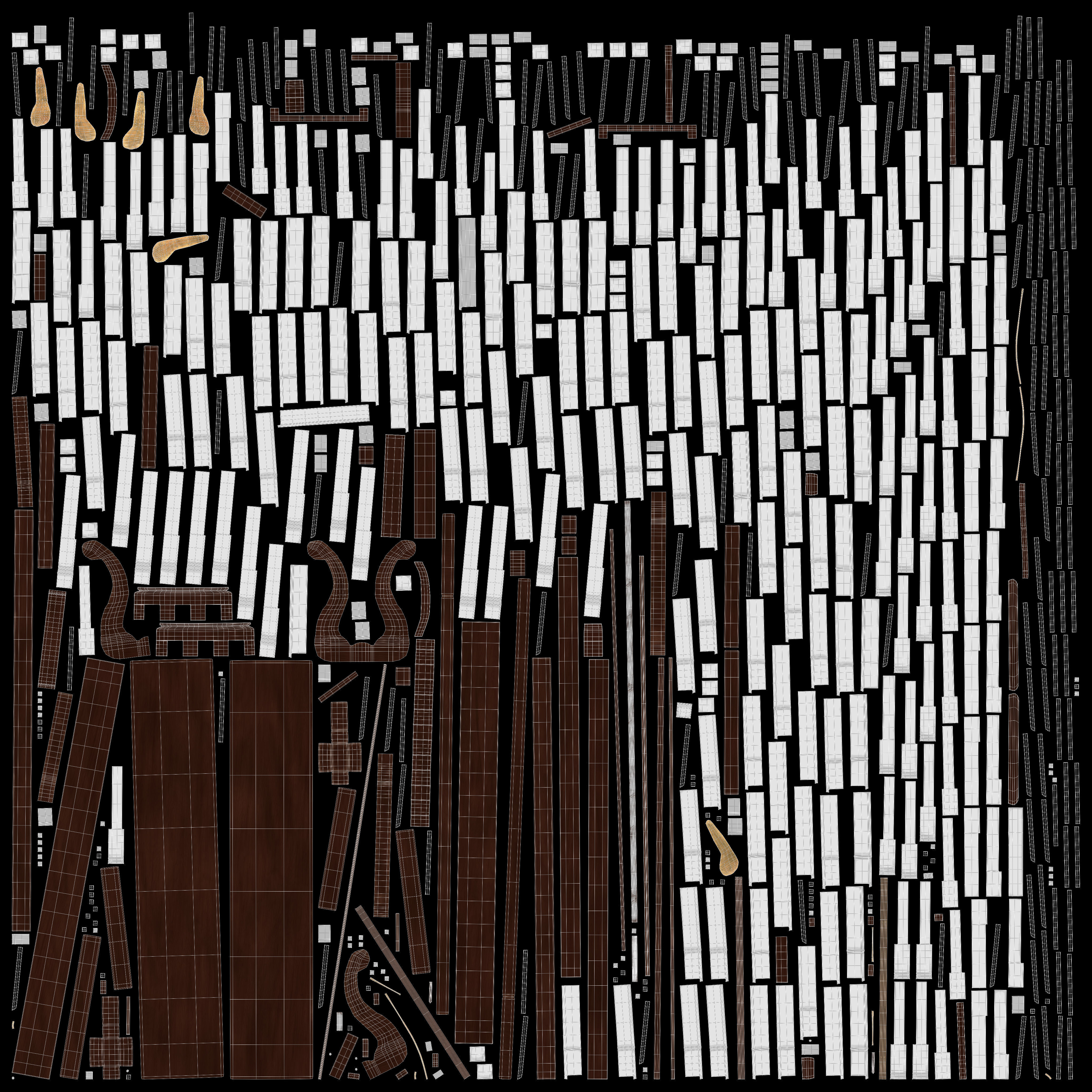 Piano grand 3D model_13