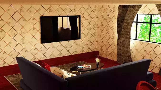 Interior design for livingroom