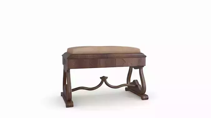 Piano Chair Free 3D model