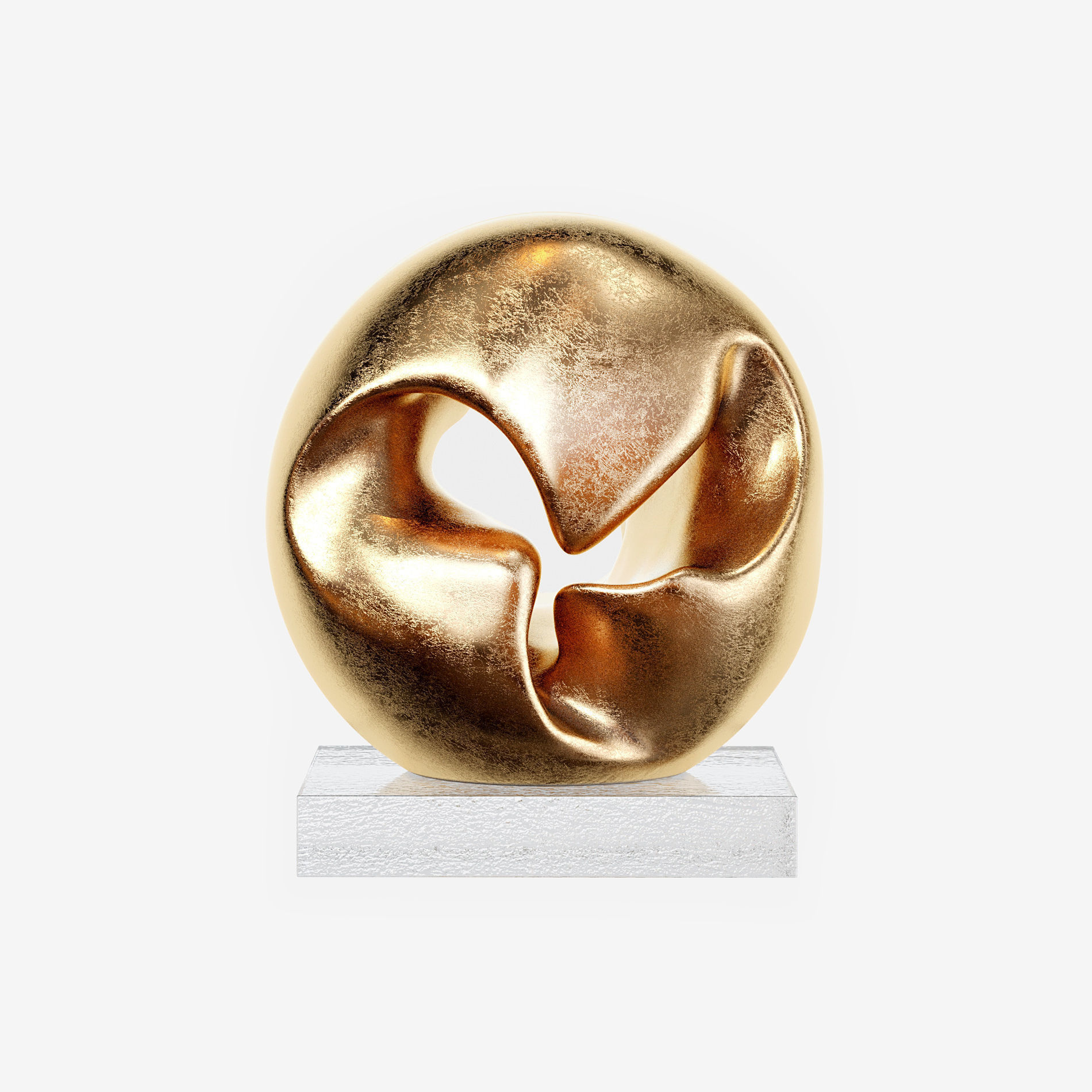 Spherical statuette 01 3D model_4