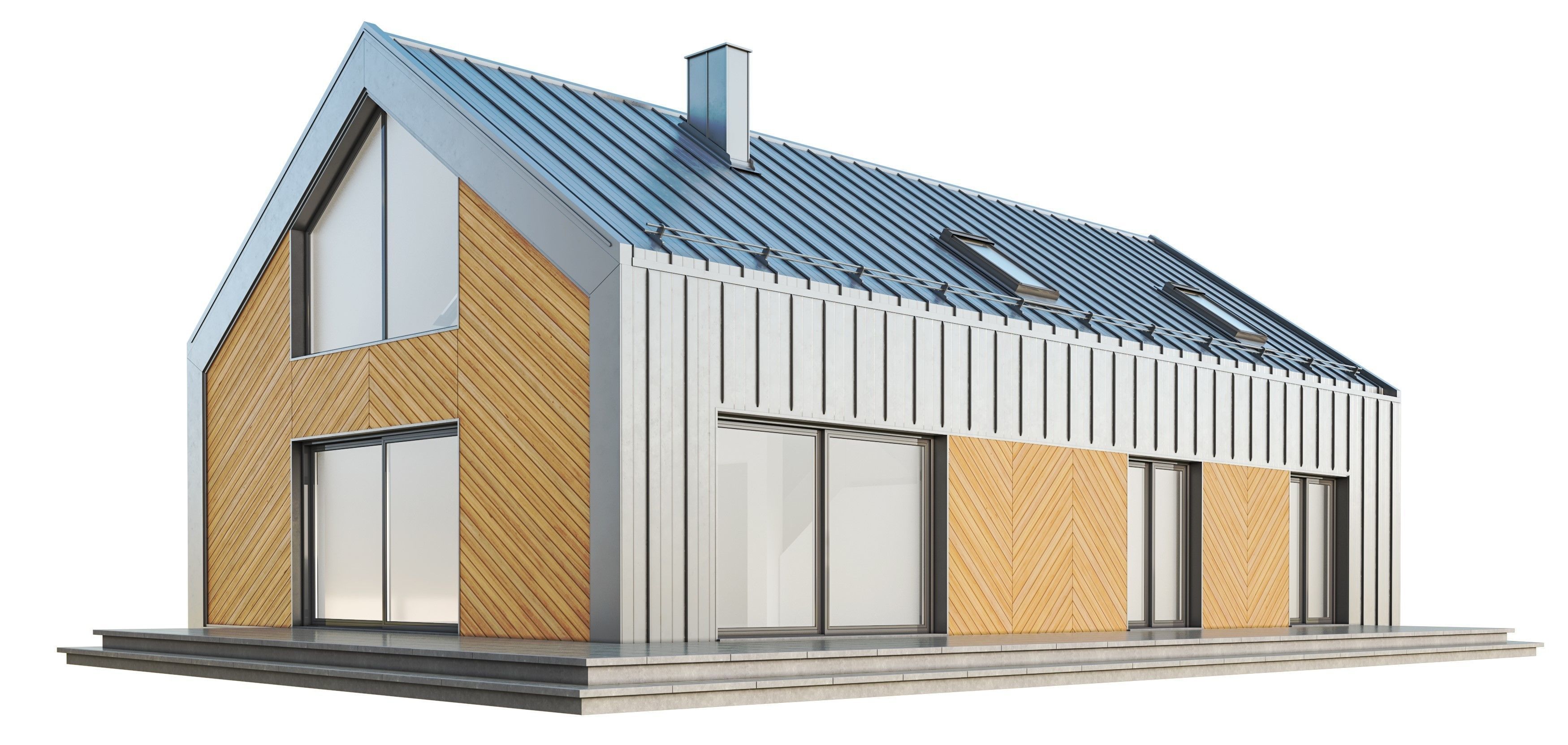 Hana House 3D model_1