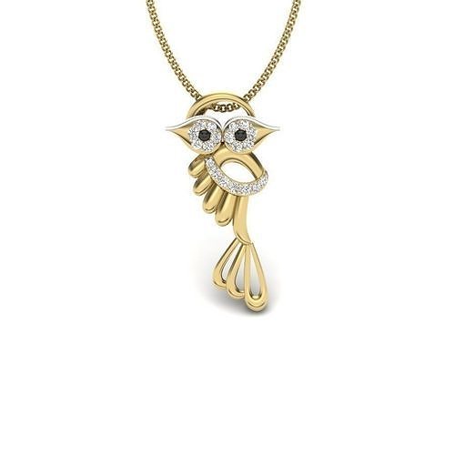 Owl pendant 3dm 1render detail 3D print model