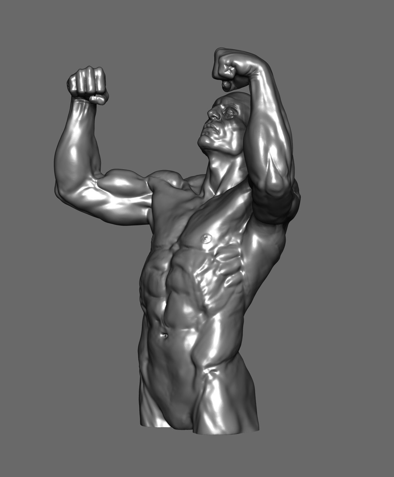 Male pose 01 3D print model_17