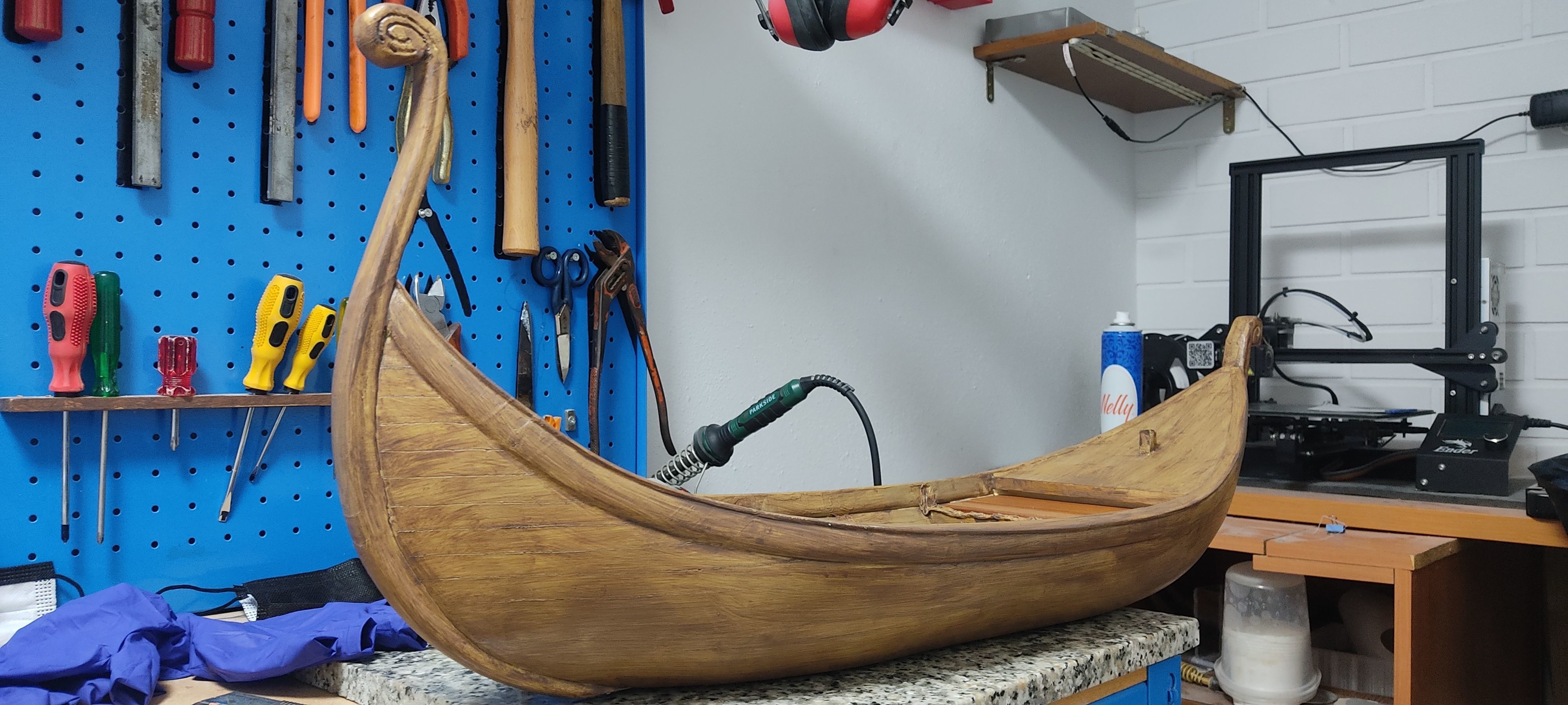 Tangled Boat 3D print model_2