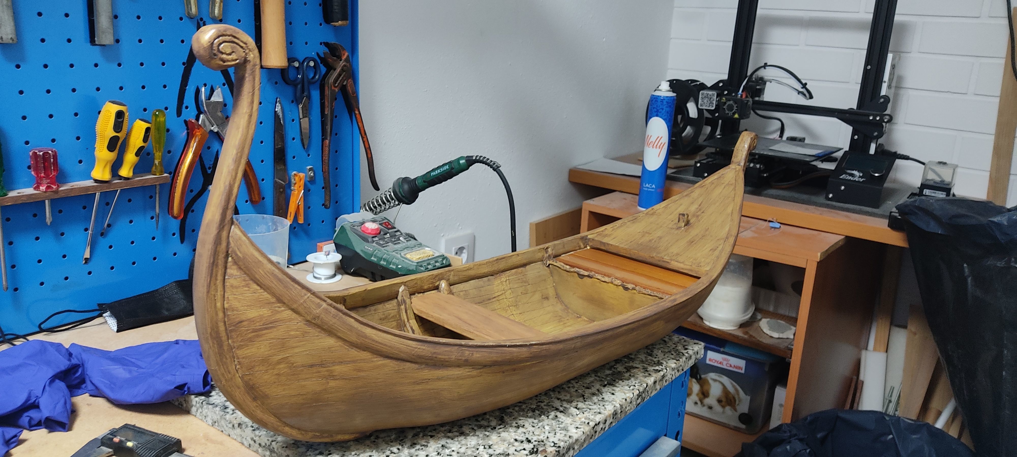 Tangled Boat 3D print model_3