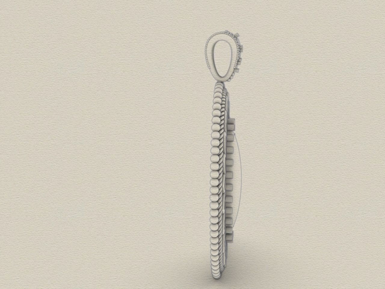 oval pendant all files verified stl file checked 3D print model_15