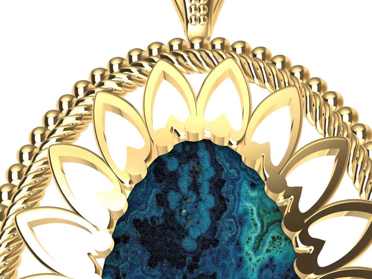 oval pendant all files verified stl file checked 3D print model_25