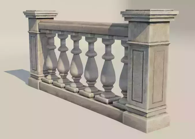 Stone Balustrade Balcony Terrace