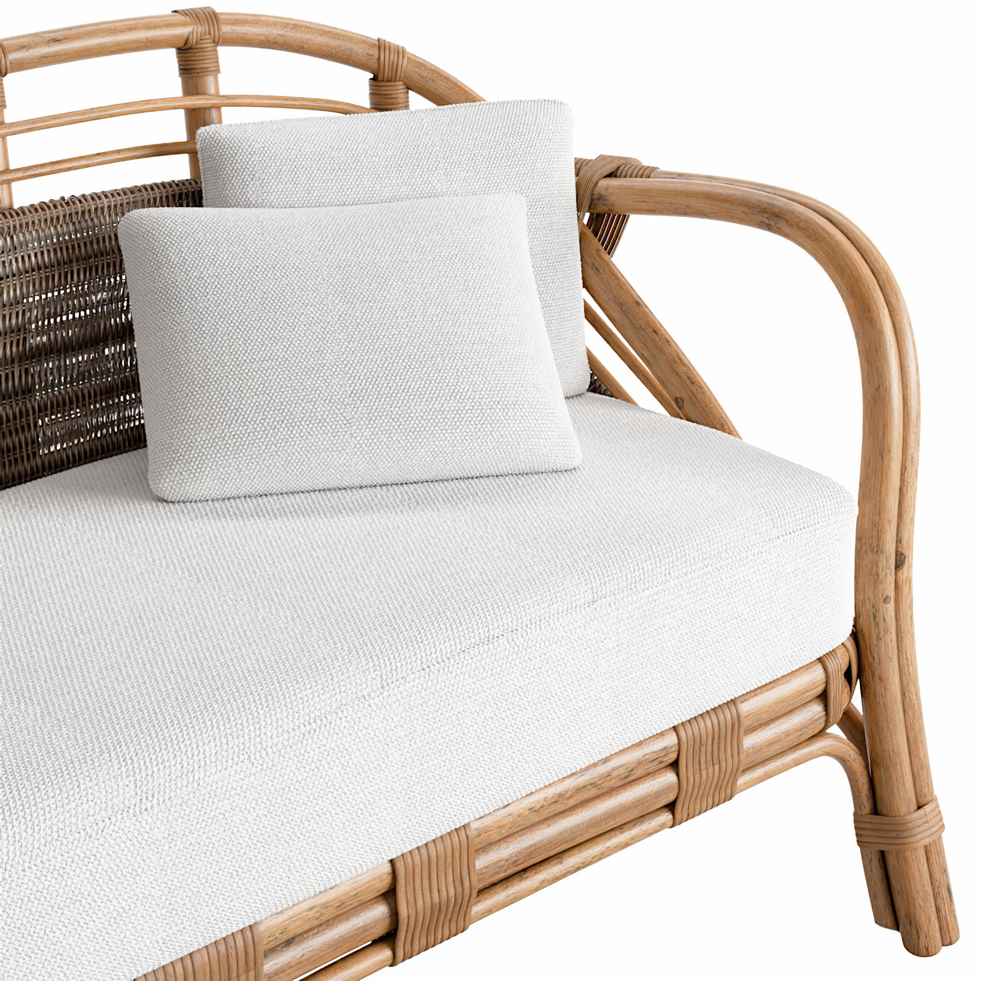 Jardin Sofa Low-poly 3D model_9