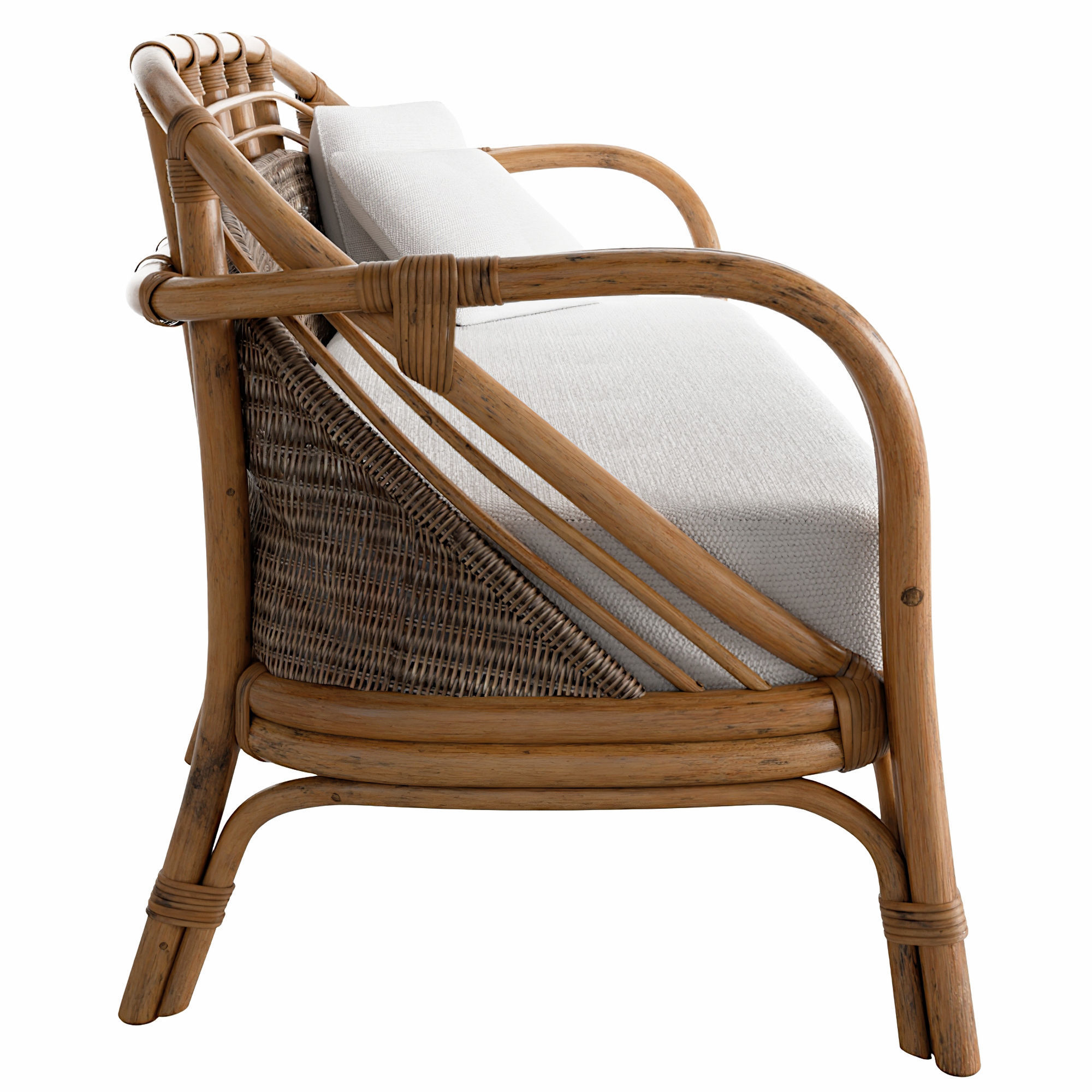 Jardin Sofa Low-poly 3D model_3