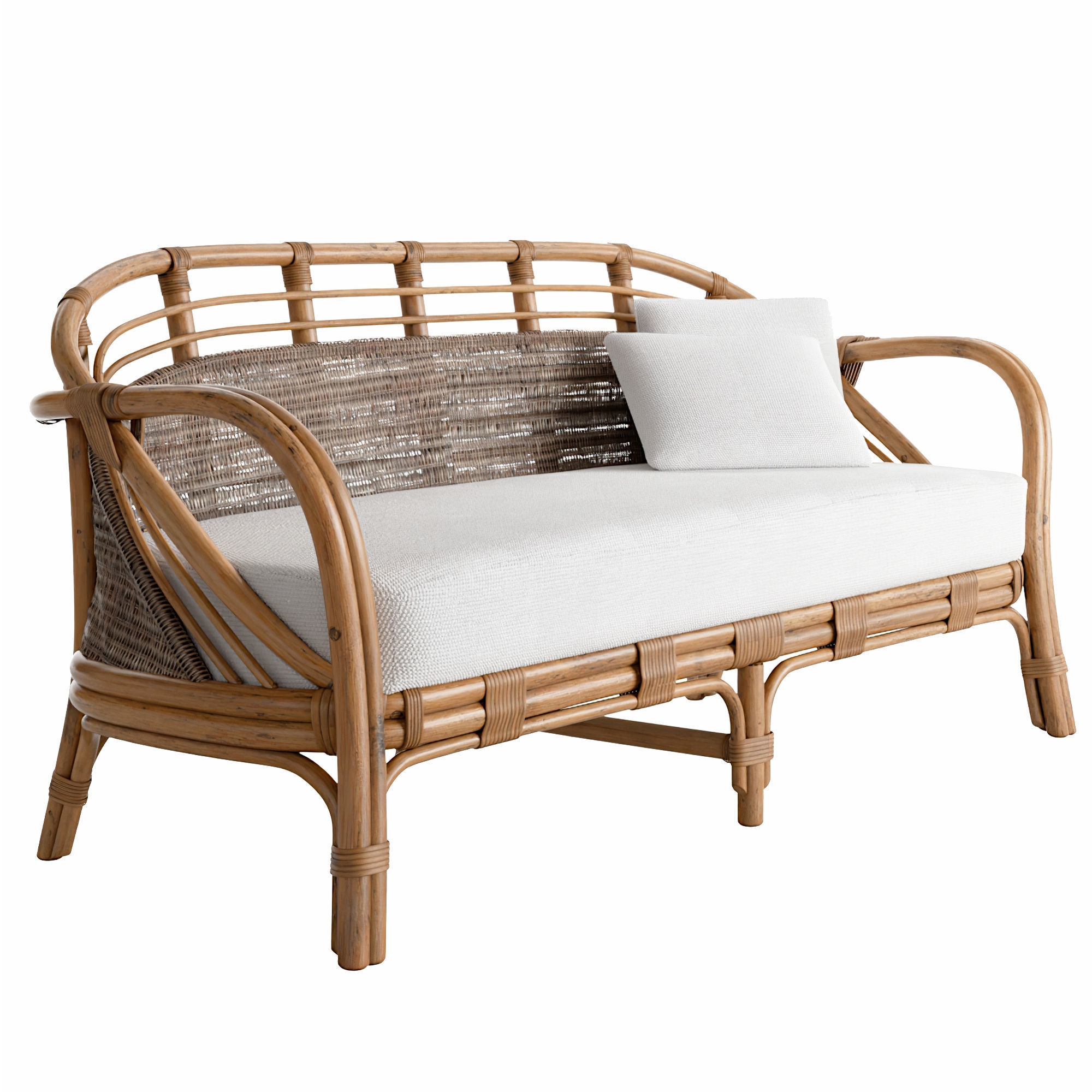 Jardin Sofa Low-poly 3D model_2