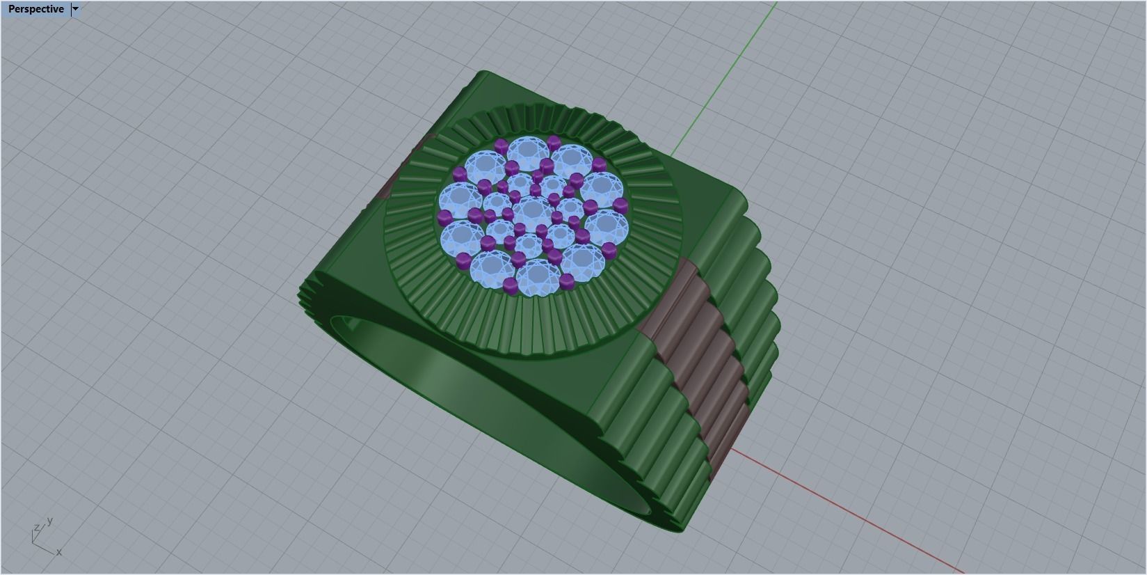 mans ring 3D print model_21