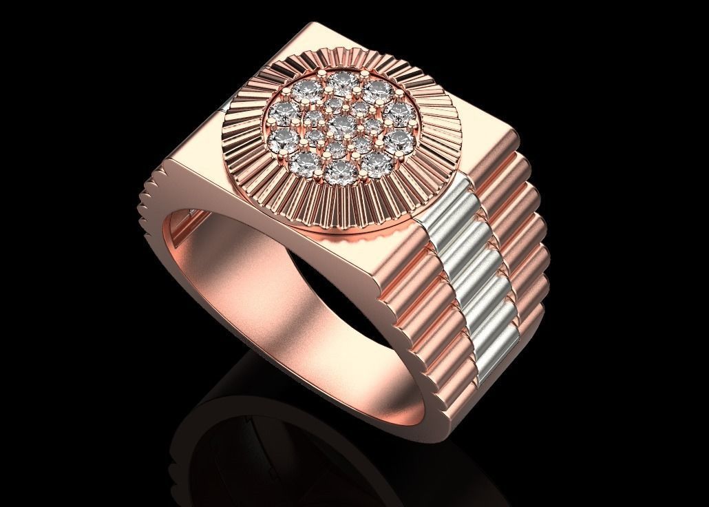 mans ring 3D print model_11