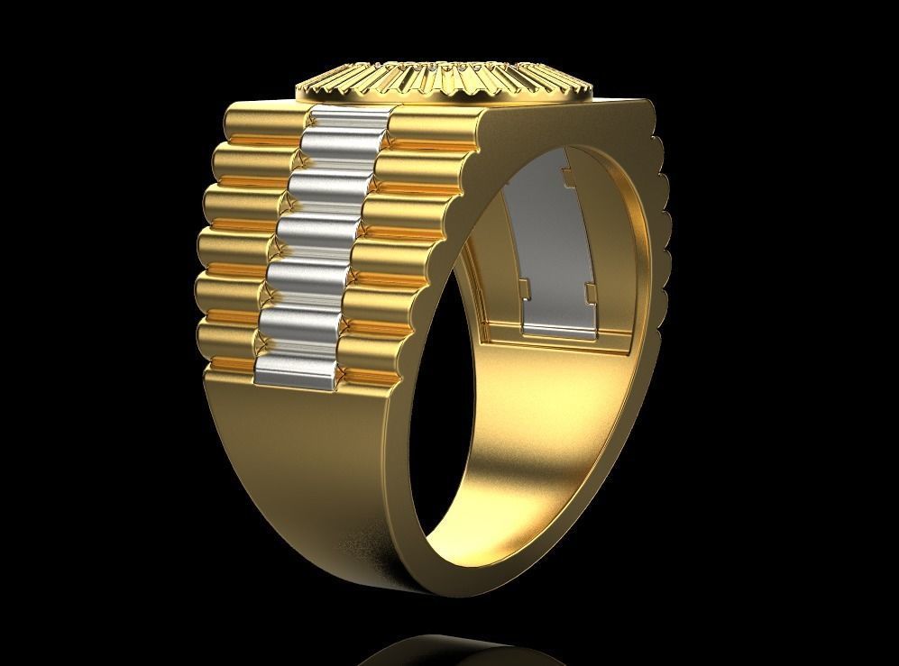 mans ring 3D print model_7