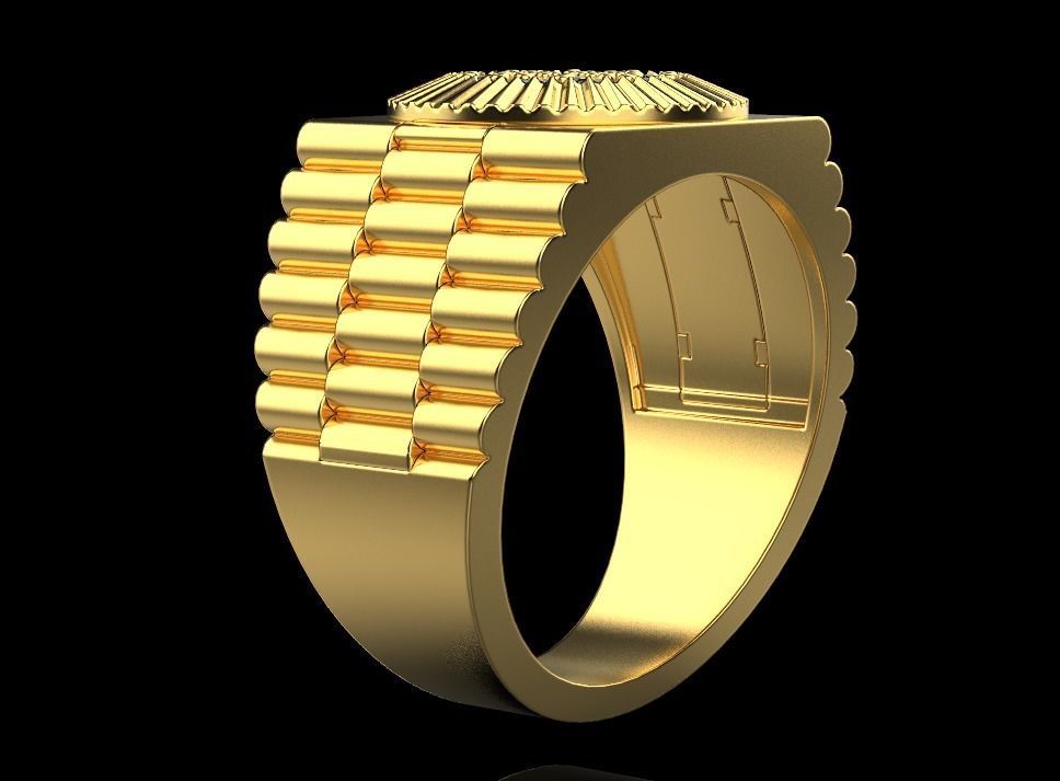 mans ring 3D print model_13