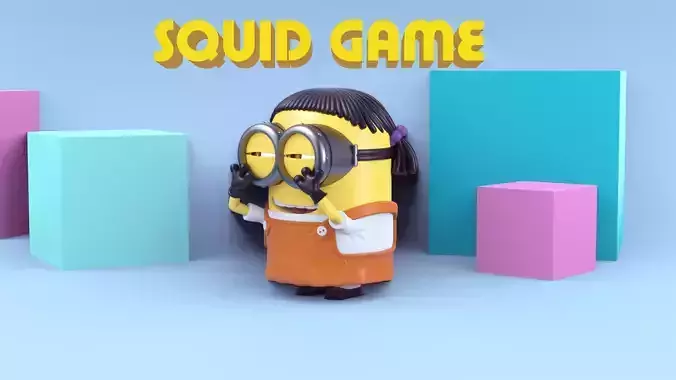 SQUID GAME MINION BOB