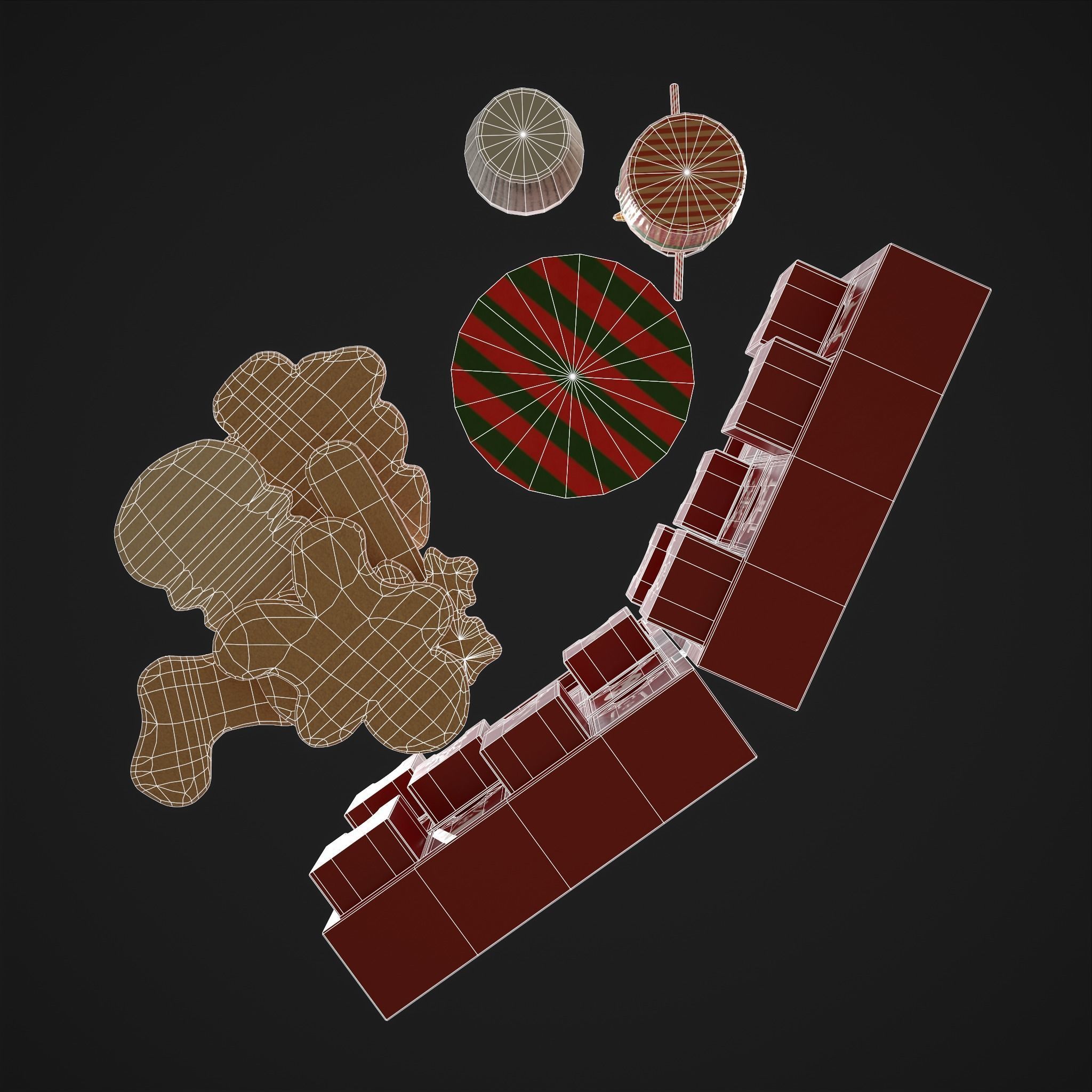 Christmas Small Stuff Pack 3D Model Collection_19