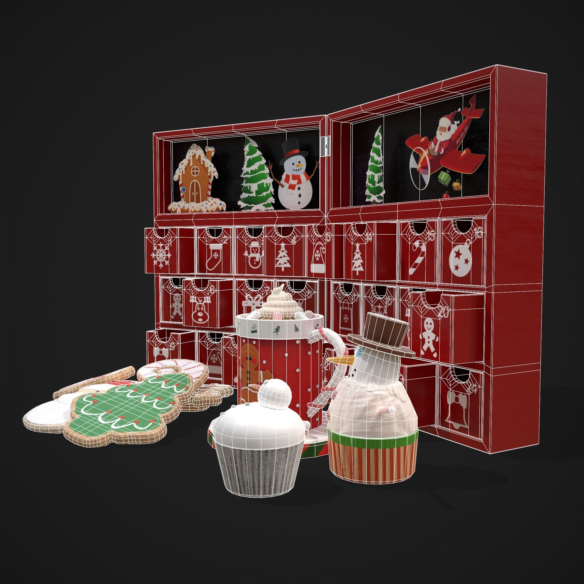 Christmas Small Stuff Pack 3D Model Collection_15