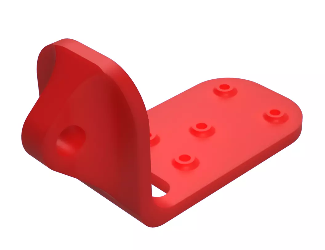 Hook for shoulder strap for T-lite radio jumper 3D print model_0