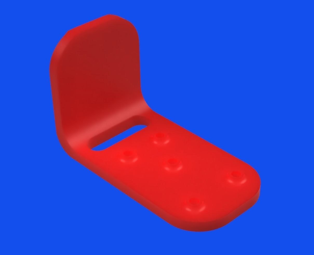 Hook for shoulder strap for T-lite radio jumper 3D print model_1