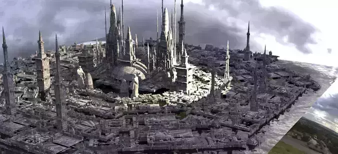 Star war like Advanced City kitabsh