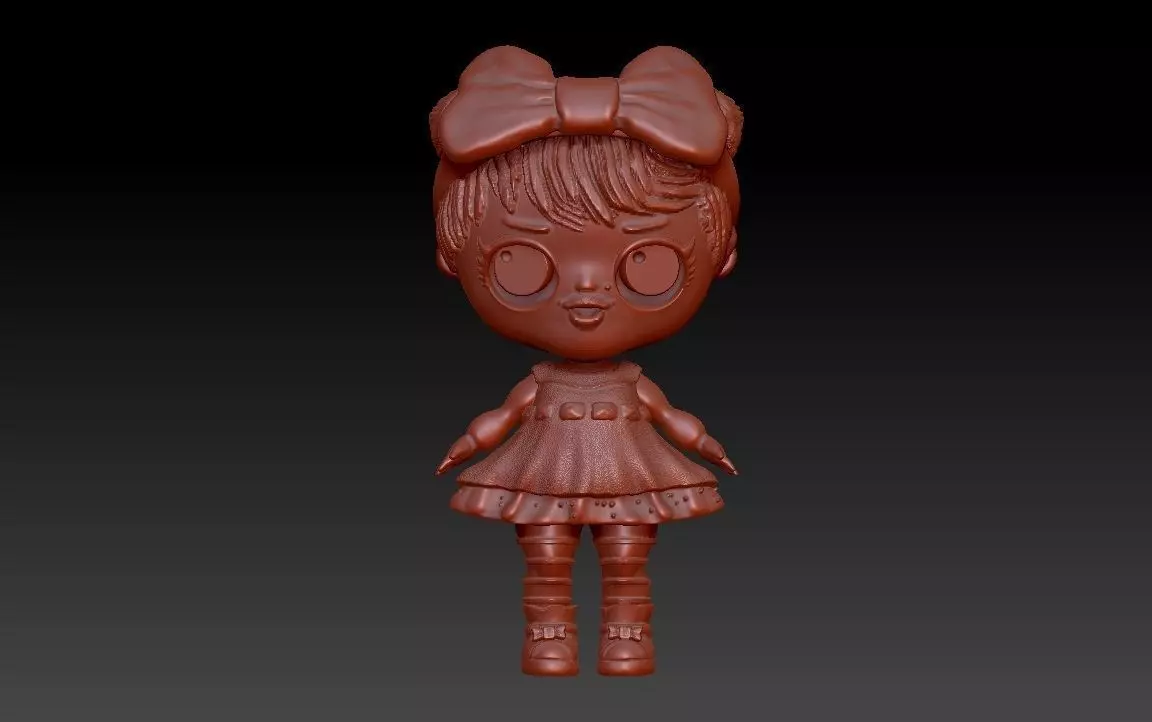 LOL Doll - version 2 3D print model_0