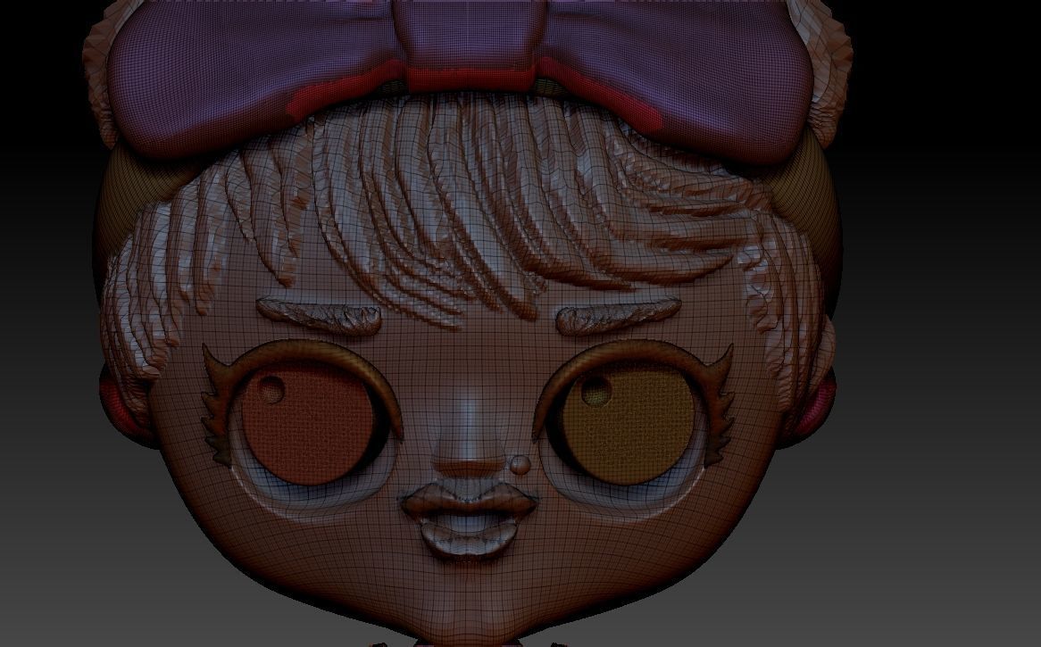 LOL Doll - version 2 3D print model_5